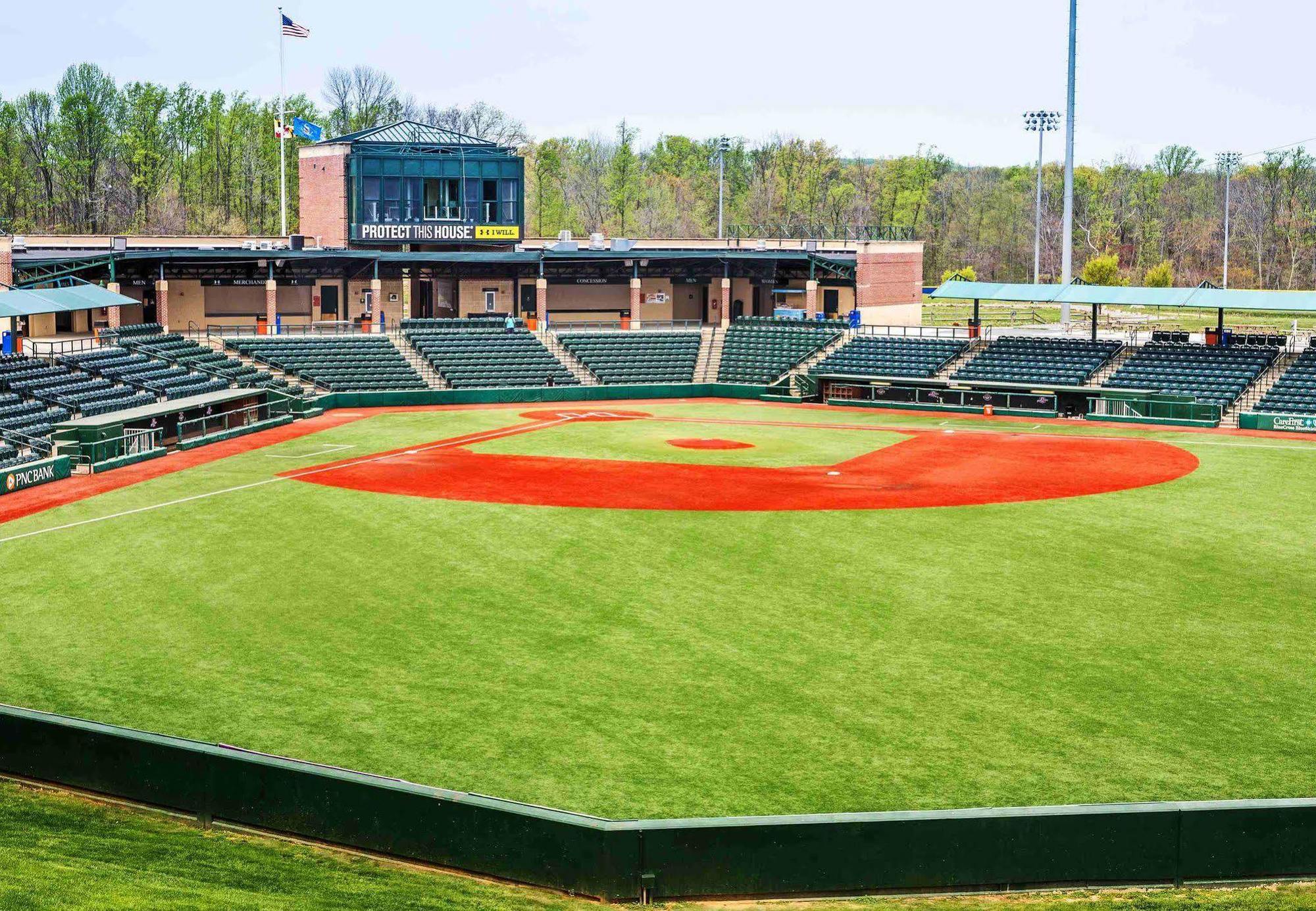 Courtyard Aberdeen at Ripken Stadium Bagian luar foto